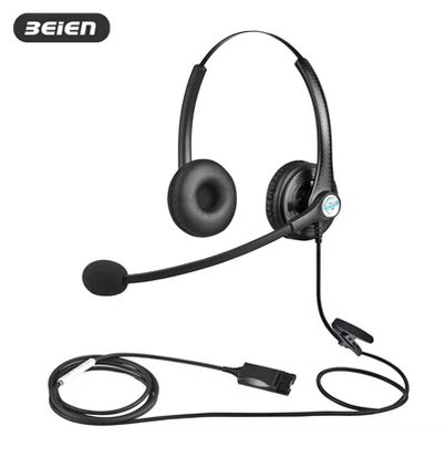 Tajba Binaural Quick Skonnettja Headphone Bil Mic